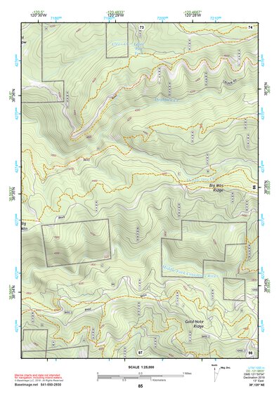 38120NE Page 85 Placerville Topo Preview 1