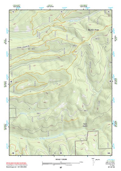 38120NE Page 87 Placerville Topo Preview 1