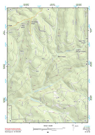 38120NE Page 88 Placerville Topo Preview 1