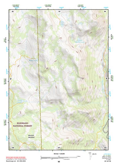 38120NE Page 95 Placerville Topo Preview 1