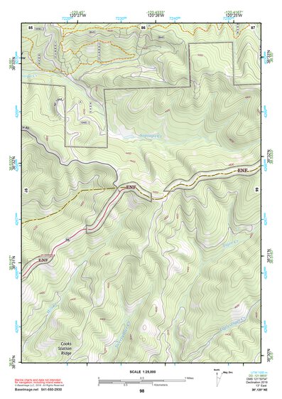 38120NE Page 98 Placerville Topo Preview 1