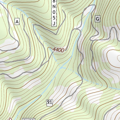 38120NE Page 100 Placerville Topo Preview 3