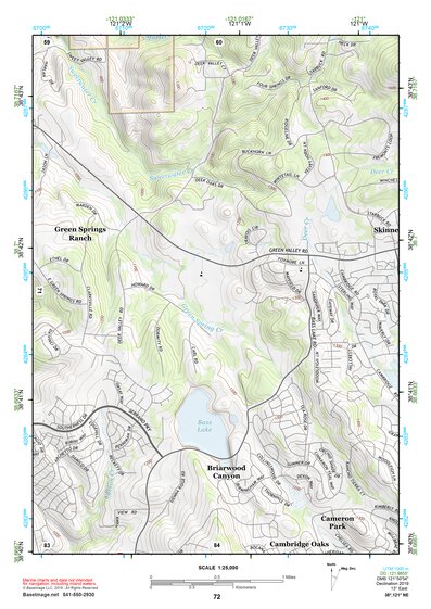 38121NE Page 72 Sacramento Topo Preview 1