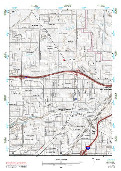 38121NE Page 74 Sacramento Topo Preview 1