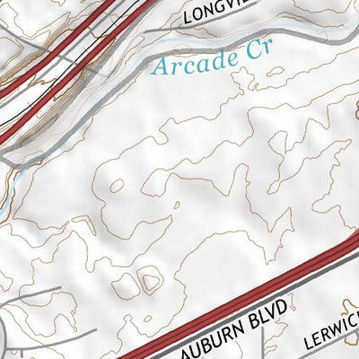 38121NE Page 75 Sacramento Topo Preview 2
