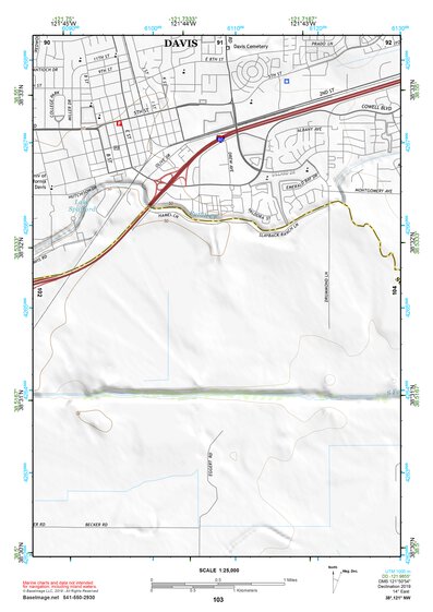 38121NW Page 103 Sacramento Topo Preview 1