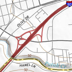 38121NW Page 103 Sacramento Topo Preview 3