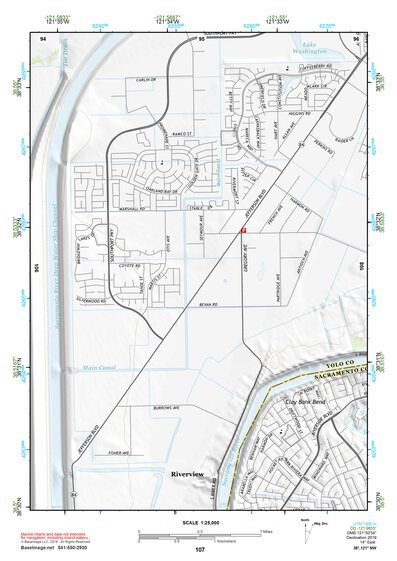 38121NW Page 107 Sacramento Topo Preview 1