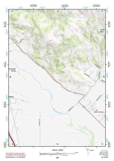 38122NW Page 64 Healdsburg Topo Preview 1