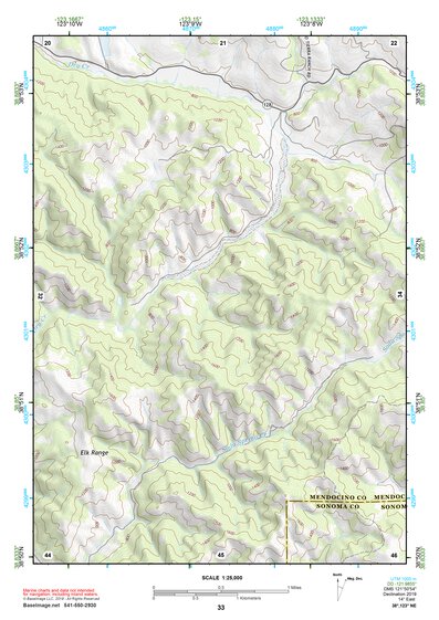 38123NE Page 33 Point Arena Topo Preview 1