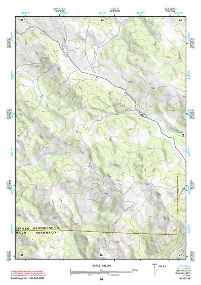 38123NE Page 34 Point Arena Topo Preview 1