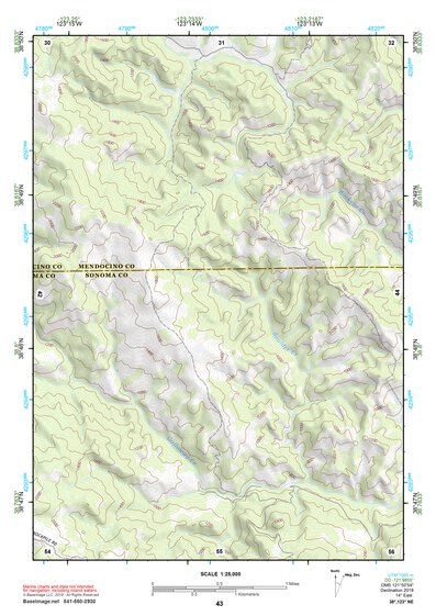 38123NE Page 43 Point Arena Topo Preview 1