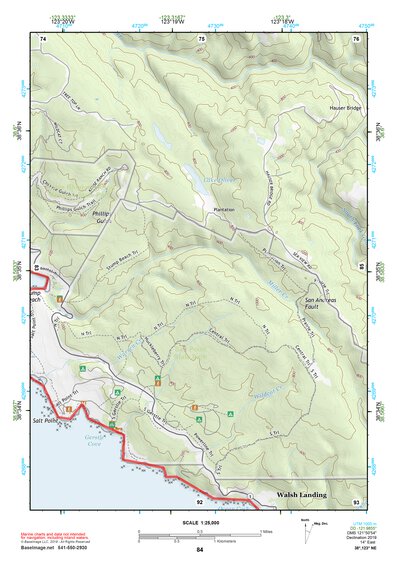 38123NE Page 84 Point Arena Topo Preview 1