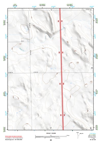 39102NW Page 25 Bonny Reservoir Topo Preview 1