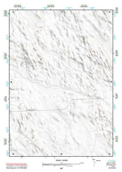 39102NW Page 47 Bonny Reservoir Topo Preview 1