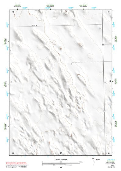 39102NW Page 55 Bonny Reservoir Topo Preview 1