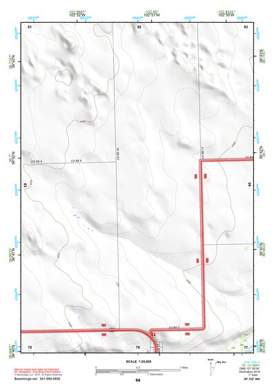 39102NW Page 64 Bonny Reservoir Topo Preview 1