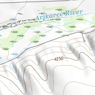 39102NW Page 67 Bonny Reservoir Topo Preview 3