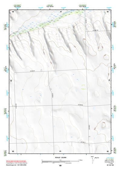39102NW Page 69 Bonny Reservoir Topo Preview 1