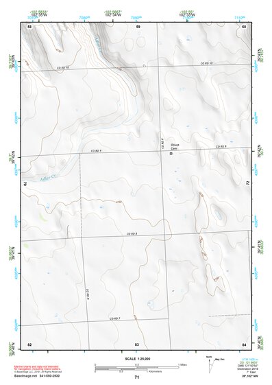 39102NW Page 71 Bonny Reservoir Topo Preview 1