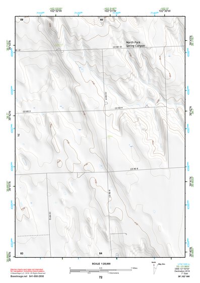 39102NW Page 72 Bonny Reservoir Topo Preview 1