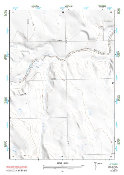 39102NW Page 74 Bonny Reservoir Topo Preview 1