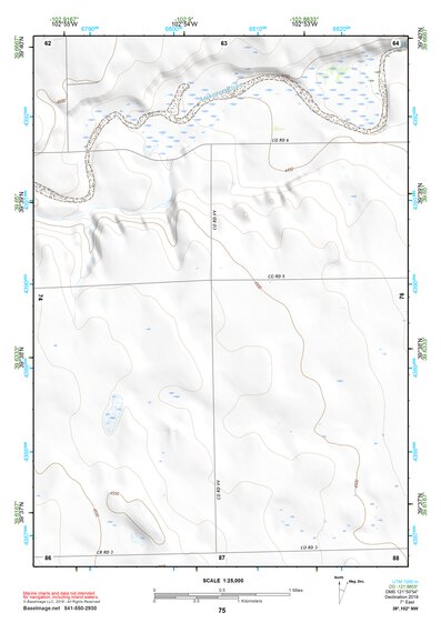 39102NW Page 75 Bonny Reservoir Topo Preview 1