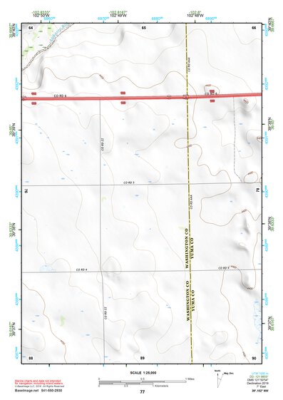 39102NW Page 77 Bonny Reservoir Topo Preview 1