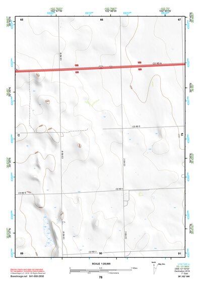 39102NW Page 78 Bonny Reservoir Topo Preview 1