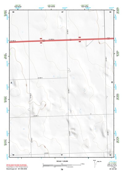 39102NW Page 79 Bonny Reservoir Topo Preview 1