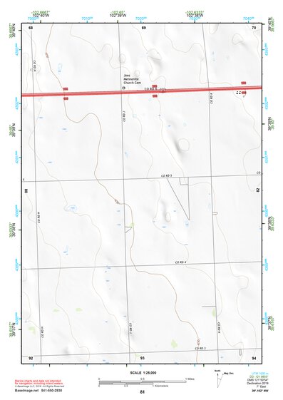 39102NW Page 81 Bonny Reservoir Topo Preview 1