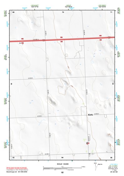 39102NW Page 82 Bonny Reservoir Topo Preview 1