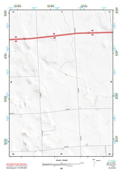 39102NW Page 83 Bonny Reservoir Topo Preview 1