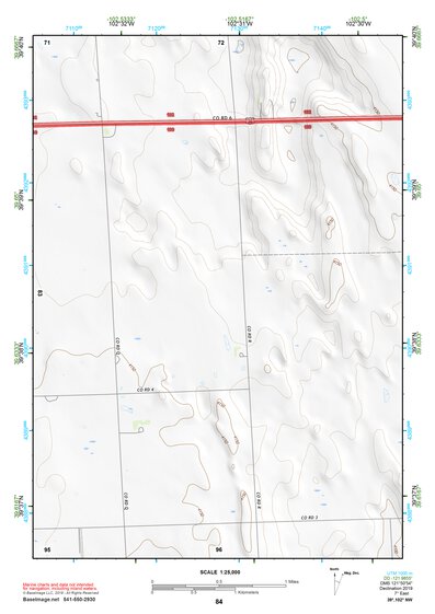 39102NW Page 84 Bonny Reservoir Topo Preview 1