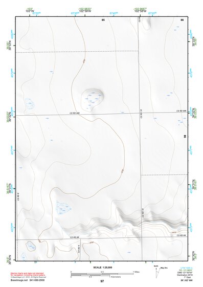 39102NW Page 97 Bonny Reservoir Topo Preview 1