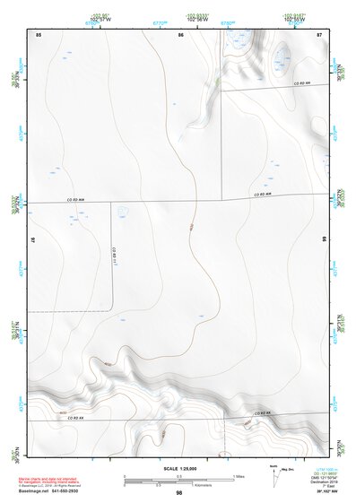 39102NW Page 98 Bonny Reservoir Topo Preview 1
