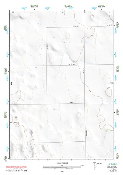 39102NW Page 102 Bonny Reservoir Topo Preview 1