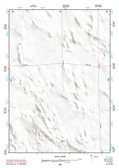 39102NW Page 104 Bonny Reservoir Topo Preview 1