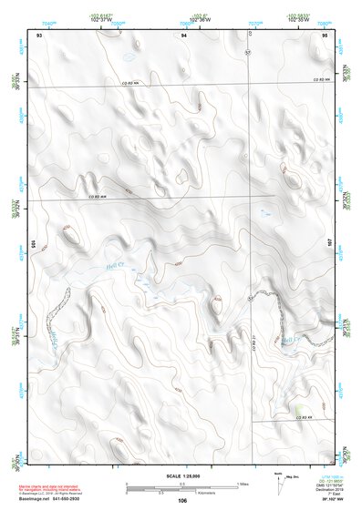 39102NW Page 106 Bonny Reservoir Topo Preview 1