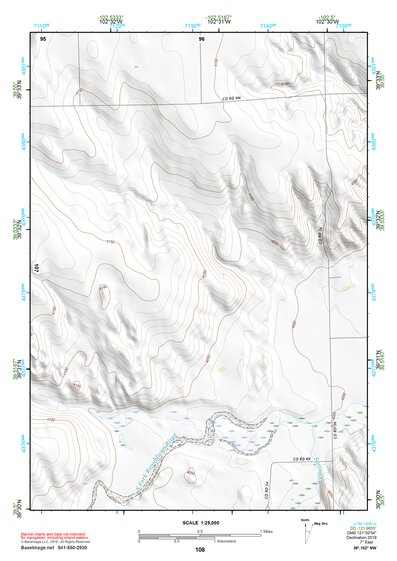 39102NW Page 108 Bonny Reservoir Topo Preview 1