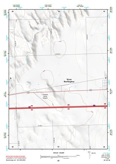 39102SE Page 41 Burlington Topo Preview 1