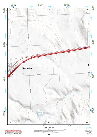 39102SE Page 43 Burlington Topo Preview 1