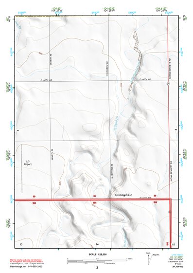 39104NE Page 2 Denver East Topo Preview 1