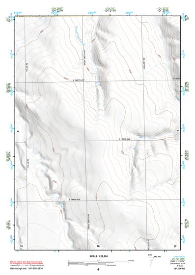 39104NE Page 4 Denver East Topo Preview 1