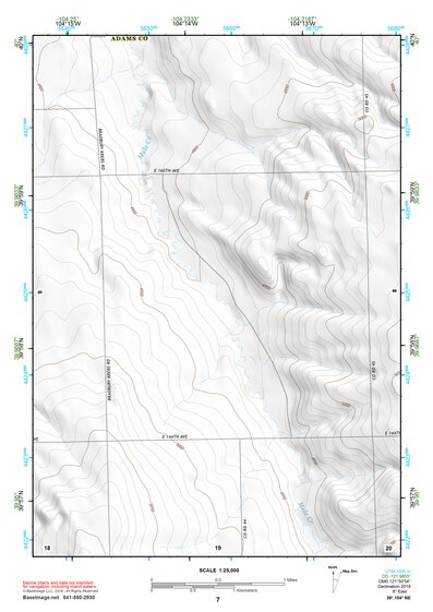 39104NE Page 7 Denver East Topo Preview 1
