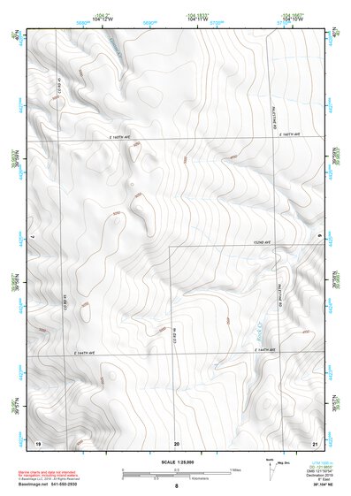 39104NE Page 8 Denver East Topo Preview 1