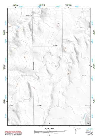 39104NE Page 13 Denver East Topo Preview 1