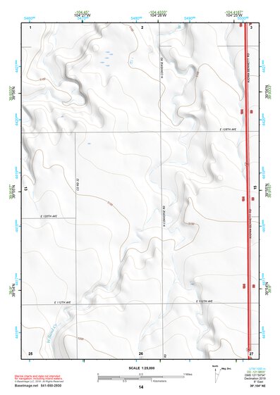 39104NE Page 14 Denver East Topo Preview 1
