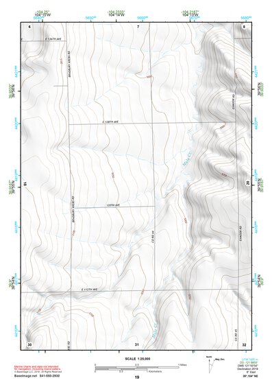 39104NE Page 19 Denver East Topo Preview 1