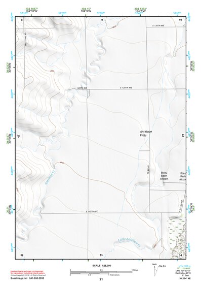 39104NE Page 21 Denver East Topo Preview 1